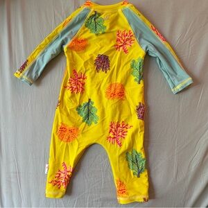 Swimzip long sleeve romper swimsuit